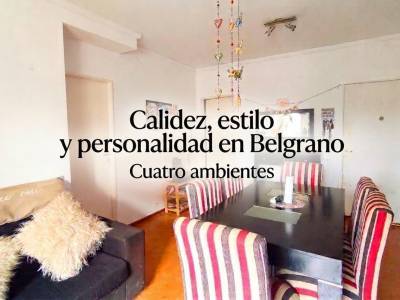 BELGRANO 4 AMB BALCON APTO CREDITO OPORTUNIDAD