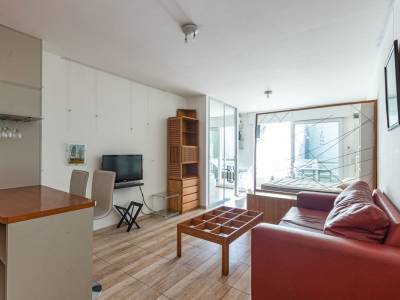 DEPTO 1 AMB ALQUILER AMOBLADO ALMAGRO CON BALCON